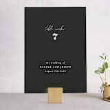 "Finally" - Table Numbers in Ivory by Up Up Creative - Front