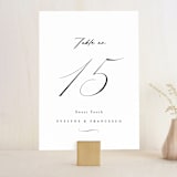 "Blancmange" - Table Numbers in Frost by chocomocacino - Front