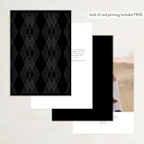 "Blancmange" - Table Numbers in Frost by chocomocacino - Back of Card Options