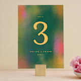 "Forest Love" - Table Numbers in Forest by Simona Camp - Front