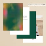 "Forest Love" - Table Numbers in Forest by Simona Camp - Back of Card Options