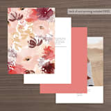 "autumn fest" - Table Numbers in Autumn by Phrosné Barwood - Back of Card Options