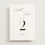 "Macaron" - Table Numbers in Snow by Nicoletta Savod - Front