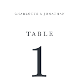 "painted woods" - Table Numbers in Rain by Anne Kostecki - Detail