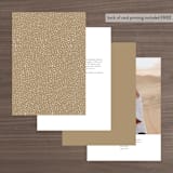 "Left Stack" - Table Numbers in Vanilla by Alethea and Ruth - Back of Card Options