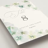 "Whispered" - Table Numbers in Springtime by Design Lotus - Detail