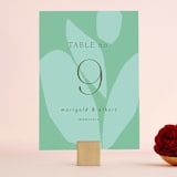"botanica" - Table Numbers in Jungle by Morgan Kendall - Front