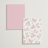"butter blossoms" - Table Numbers in Posie by Phrosné Barwood - Back of Card Options