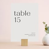 "Align" - Table Numbers in Linen by JoAnn Jinks - Front