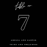 "Slate" - Table Numbers in Bridal Veil by Up Up Creative - Detail