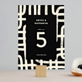 "Crossroads" - Table Numbers in Ink by Iveta Angelova - Front