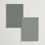 "Mountainview" - Table Numbers in Pewter by Sarah Brown - Back of Card Options