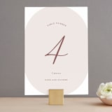 "Around" - Table Numbers in Cloud by Kaydi Bishop - Front