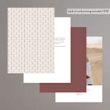 "Around" - Table Numbers in Cloud by Kaydi Bishop - Back of Card Options