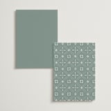 "Breathe" - Table Numbers in Linen by Jennifer Postorino - Back of Card Options