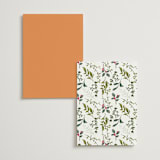 "Forest Flowers" - Table Numbers in Tropical by Susan Moyal - Back of Card Options