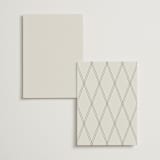 "Softly Swept" - Table Numbers in Ivory by Carolyn Nicks - Back of Card Options