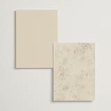 "Falling Foliage" - Table Numbers in Stone by Robert and Stella - Back of Card Options