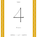 "Otomi" - Table Numbers in Sunshine by Shari Margolin - Detail