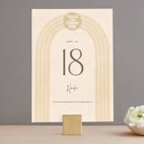 "Chuppah Arch" - Table Numbers in Desert Sun by Laura Bolter - Front