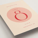 "Unity" - Table Numbers in Blossom by Hudson meet Rose - Detail