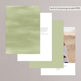 "Garden Moonlight" - Table Numbers in Ink by Katherine Moynagh - Back of Card Options