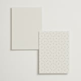 "Unity" - Table Numbers in Porcelain by Jennifer Postorino - Back of Card Options