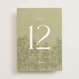 "Aspen" - Table Numbers in Lake by Robert and Stella - Front