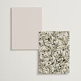 "Tuscan Hill" - Table Numbers in Creme by Kate Ahn - Back of Card Options