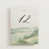 "The Vow" - Table Numbers in Meadow by Elly - Front