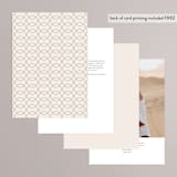 "Splendid" - Table Numbers in Ecru by Sandra Picco Design - Back of Card Options