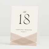 "Getaway" - Table Numbers in Snow by Erin L. Wilson - Folded
