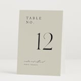 "Astoria" - Table Numbers in Spring by Kelly Schmidt - Folded