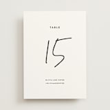 "Signed" - Table Numbers in Cloud by JoAnn Jinks - Front
