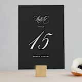 "schiacciata" - Table Numbers in Black Dahlia by chocomocacino - Front