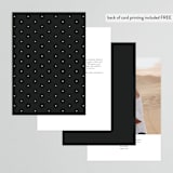 "schiacciata" - Table Numbers in Black Dahlia by chocomocacino - Back of Card Options