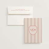 "Racquet" - Wedding Thank You Cards in Verona Sunset by Megan Davis - Front