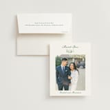 "Plain Air" - Wedding Thank You Cards in Meadow by Petra Kern - Front