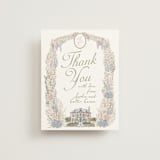 "Charlotte" - Wedding Thank You Cards in Petal by Jenna Holcomb - Front