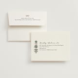 "Hand illustrated Garden Gate" - Wedding Thank You Cards in Forest by Jackie Crawford - FREE Recipient Addressing