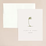 "palmetto" - Wedding Thank You Cards in Palmetto by kelli hall - Front