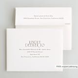 "Checker Wash" - Wedding Thank You Cards in Ivory by Baumbirdy - FREE Recipient Addressing