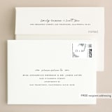 "Fresh Sage" - Wedding Thank You Cards in Olive by Christie Kelly - FREE Recipient Addressing