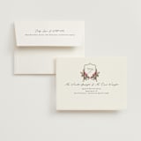 "Romantic Florals" - Wedding Thank You Cards in Peony by Susan Moyal - FREE Recipient Addressing