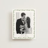 "Hydrangea Vine" - Wedding Thank You Cards in Coastal by Susan Moyal - Front