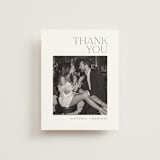 "Victoria" - Wedding Thank You Cards in Clover by Kelly Schmidt - Front