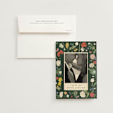 "all the flowers of the world" - Wedding Thank You Cards in Garden by Sumak Studio - Front