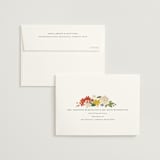 "all the flowers of the world" - Wedding Thank You Cards in Garden by Sumak Studio - FREE Recipient Addressing