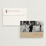 "boho desert" - Wedding Thank You Cards in Sand by Cass Loh - Front