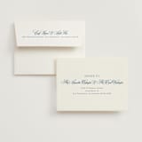 "Hilton" - Wedding Thank You Cards in Ocean by Kelly Schmidt - FREE Recipient Addressing